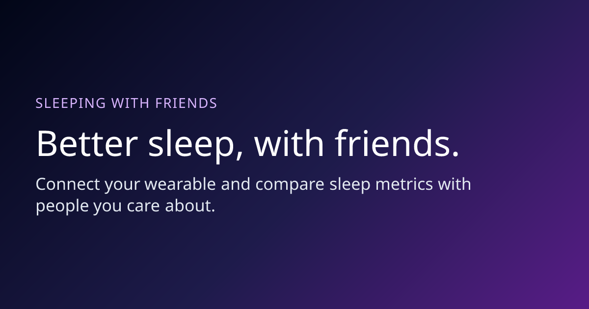 Sleeping With Friends